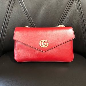Red & black Gucci Bag
